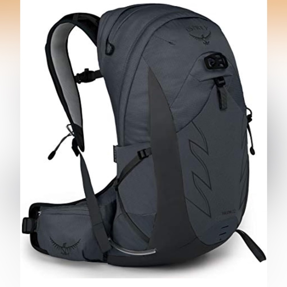 OSPREY Men's Dark Gray/Black Hiking Backpack